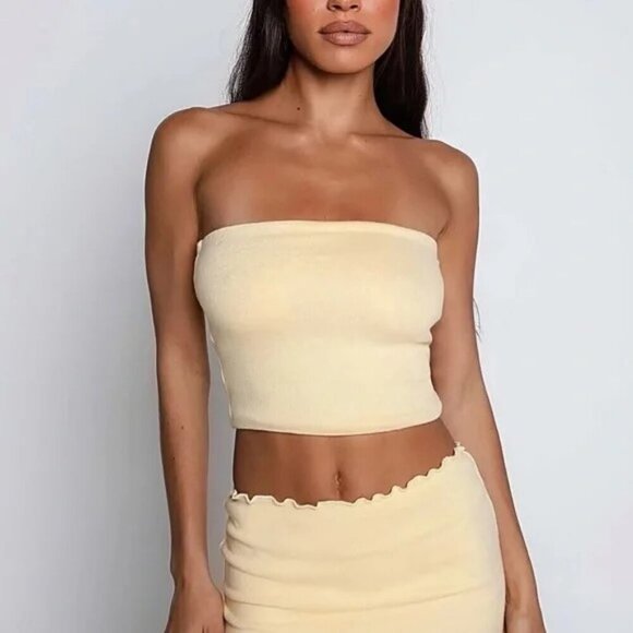 PANDORA by Vivien Tube Top Strapless Bustier - Picture 1 of 8